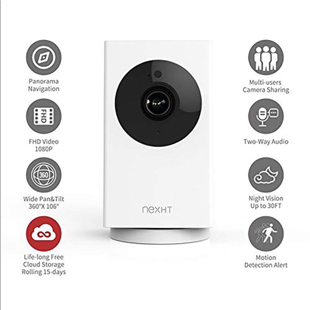 Smart Wi-Fi 1080p Security Camera